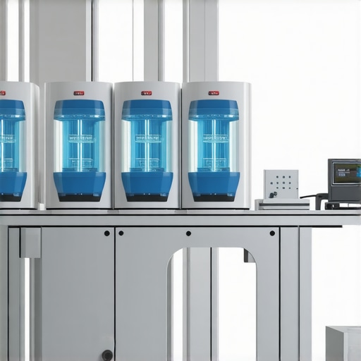 High-tech laboratory with multiplex PCR and genetic testing equipment for personalized health diagnostics.