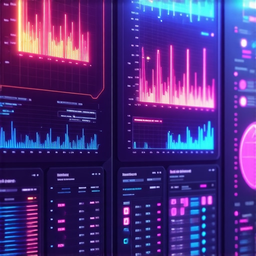 A futuristic health dashboard showing real-time lab data and AI analysis in a modern digital environment