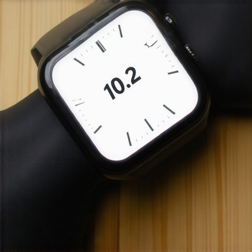 A person using various digital tools to manage health and wellness