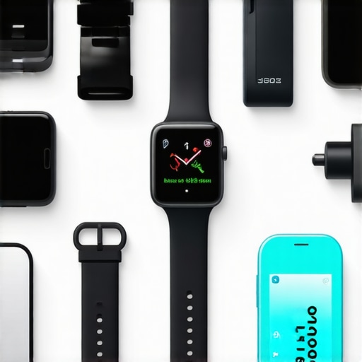 A collection of advanced health monitoring gadgets and apps