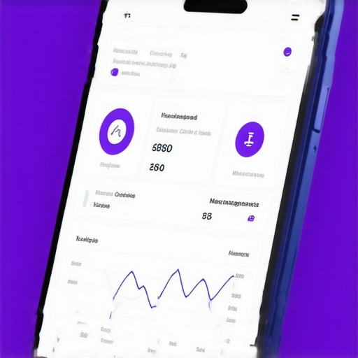 Digital Health Dashboard for Wellness A smartphone screen showing a comprehensive health portal with charts, vaccination records, and test results