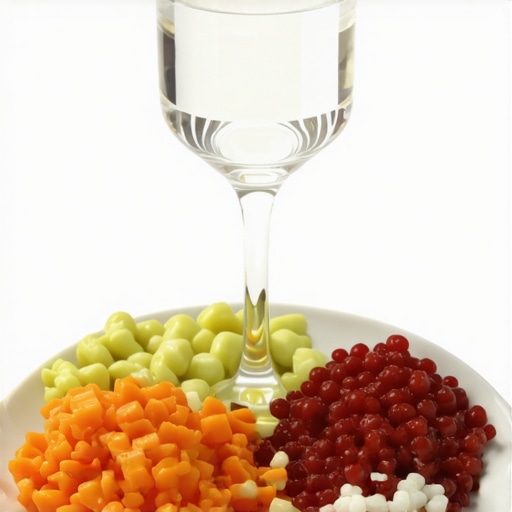 Proper Fasting Meal and Hydration A nutritious meal with water to prepare for blood testing