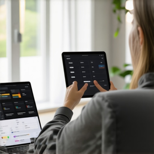 A person scheduling blood tests and vaccinations online via a telehealth platform, showing convenience and modern healthcare technology.