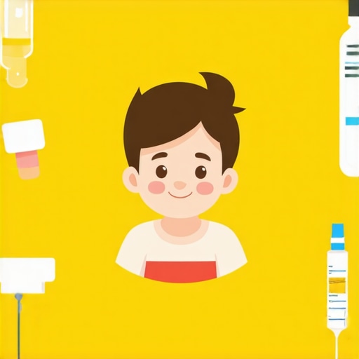 Infographic illustrating steps for verifying child's immunity including telehealth, lab testing, and vaccination review