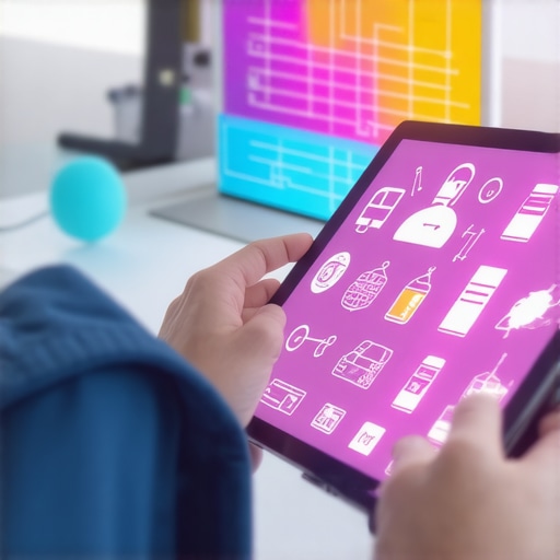 Person analyzing health data on a tablet for personalized wellness