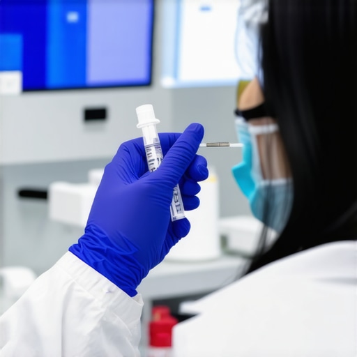 Healthcare professional drawing blood from a patient for vitamin D testing