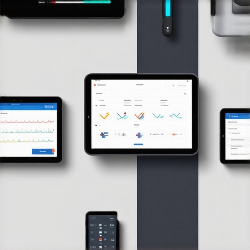 Harnessing Technology for Better Wellness A person using digital health devices and telehealth platforms for personalized care