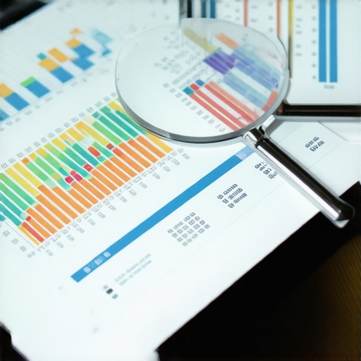 Digital medical report showing complex laboratory markers and health data analysis on a tablet screen.