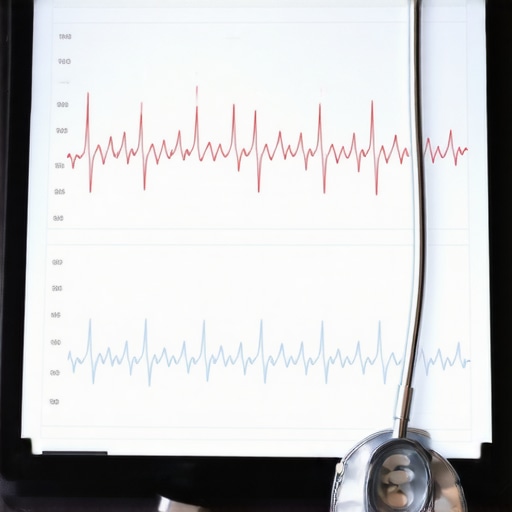Advanced Medical Lab Data Interpretation Detailed blood work results on a digital screen.