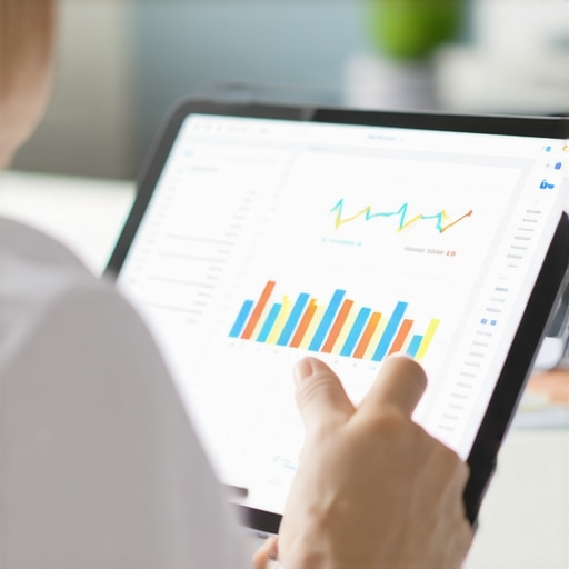 A person reviewing their personalized metabolic and hormonal lab results on a digital health dashboard.