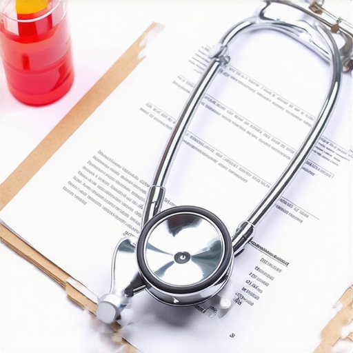 A medical lab report showing immunity markers and vaccination planning data.