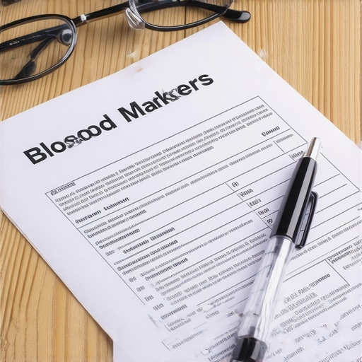 Detailed medical lab results showing blood markers for comprehensive metabolic health.