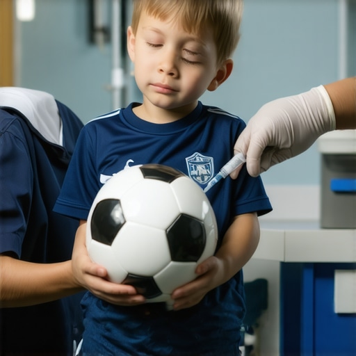 How to update your child's tetanus shot before soccer season
