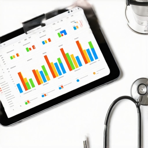 Digital display showing detailed medical lab markers and wellness data for proactive health planning.
