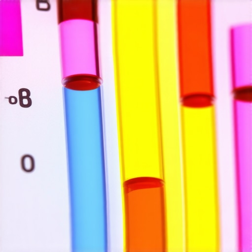 Optimal vs Normal Lab Ranges Explained A digital screen showing medical laboratory results with markers highlighted for optimal wellness comparison.