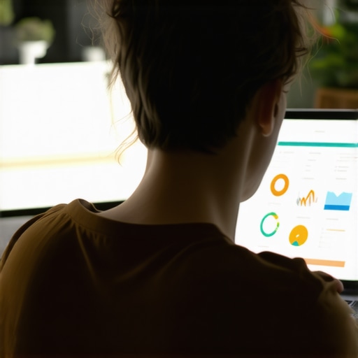 Person reviewing lab results during a virtual doctor visit.